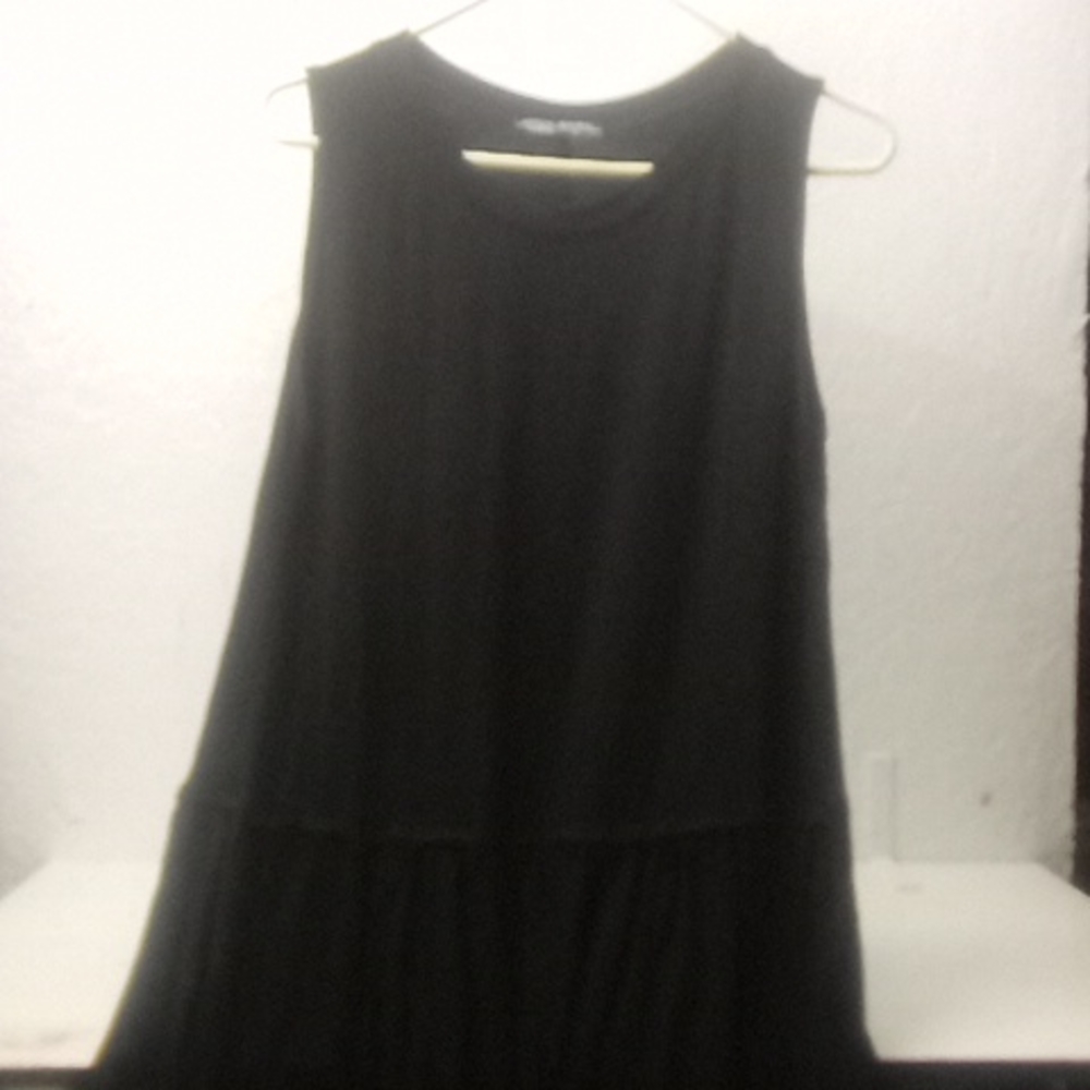 Shop basic largest sleeveless black dress